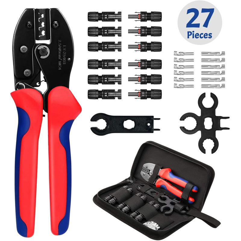Mc4 Crimping Tool - Kit de herramientas de alicates de