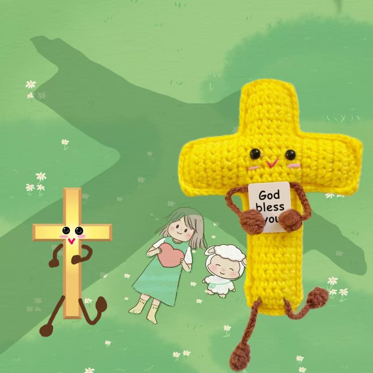 Renewable Energy Resources - Muñeca cruzada de Jesús con soporte