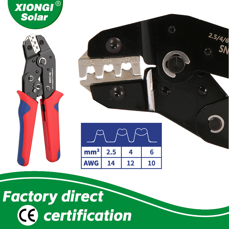 Mc4 Crimping Tool - Juego de herramientas de prensado de
