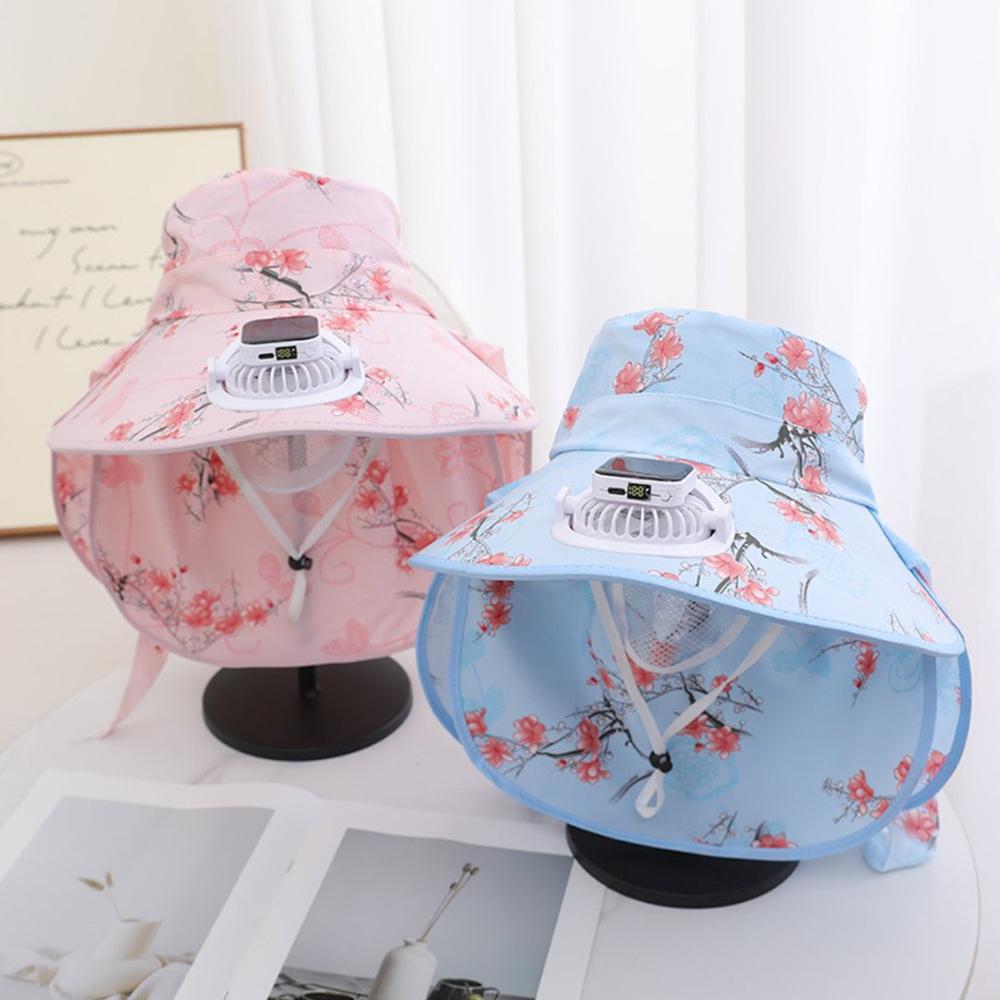 Renewable Energy Fan - Sombrero con ventilador Solar, sombrero de