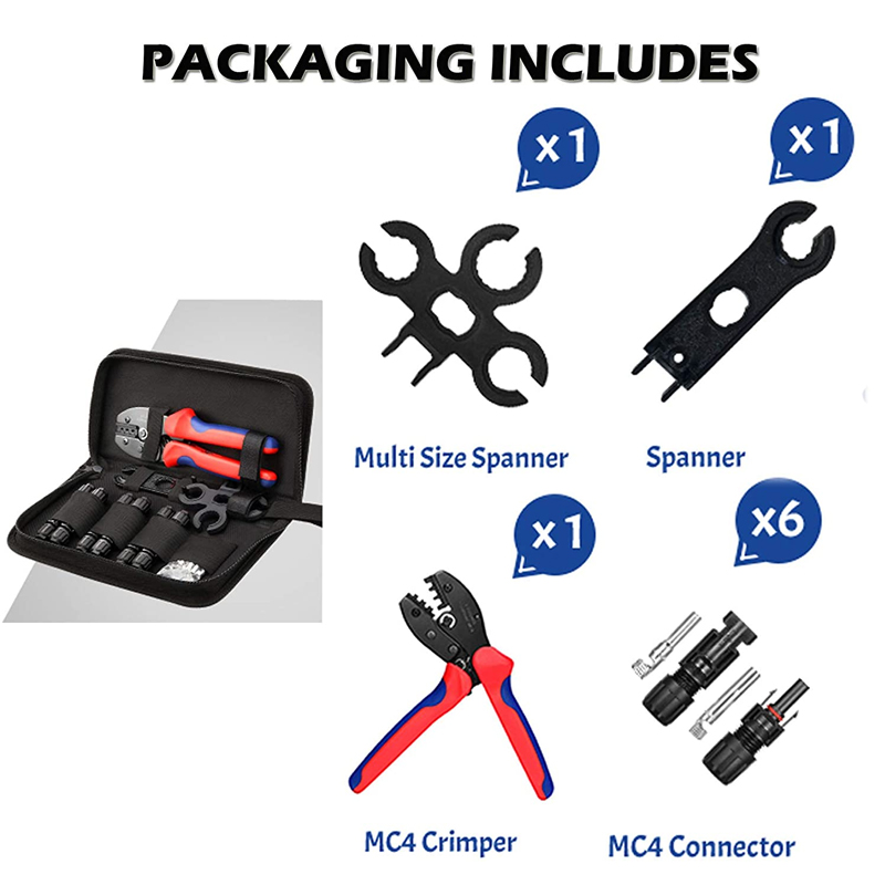 Kit de herramientas de alicate - Mc4 Crimping Tool reseña y precio