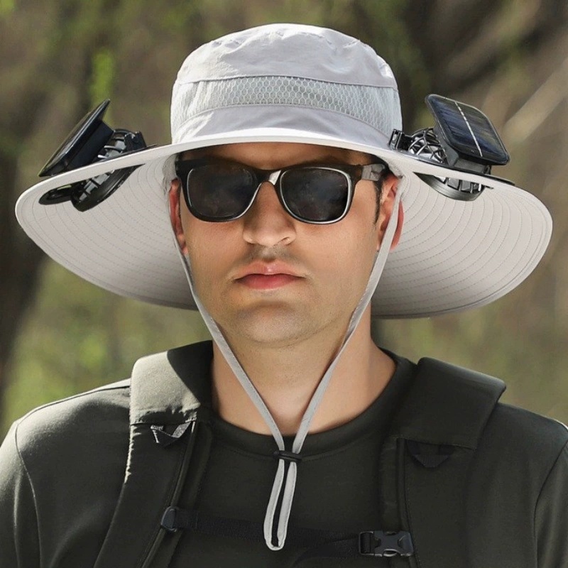 Sombrero con Ventilador USB So - Renewable Energy Fan reseña y precio