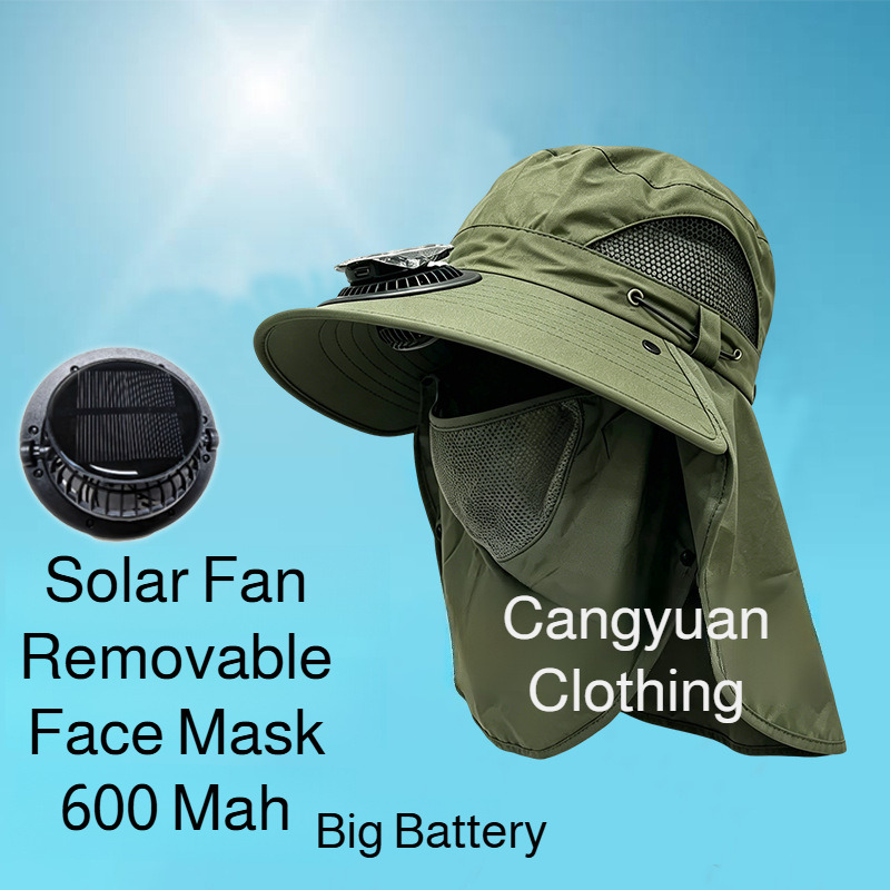 Sombrero con Ventilador Recarg - Renewable Energy Fan reseña y precio