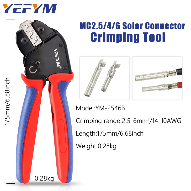 Herramienta de prensado Solar  - Mc4 Crimping Tool reseña y precio