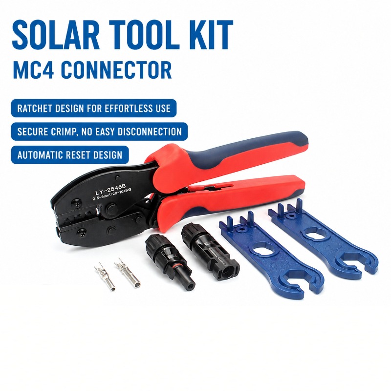 Kit de Herramientas de Crimpad - Mc4 Crimping Tool reseña y precio