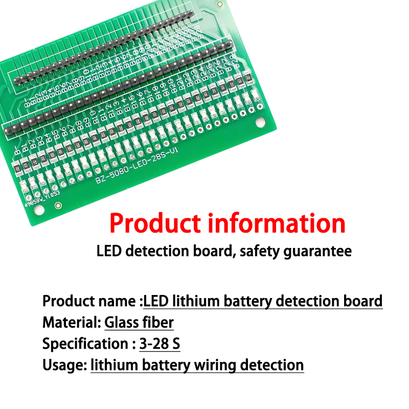 Placa de detección LED 3S ~ 28 - Smart Bms reseña y precio
