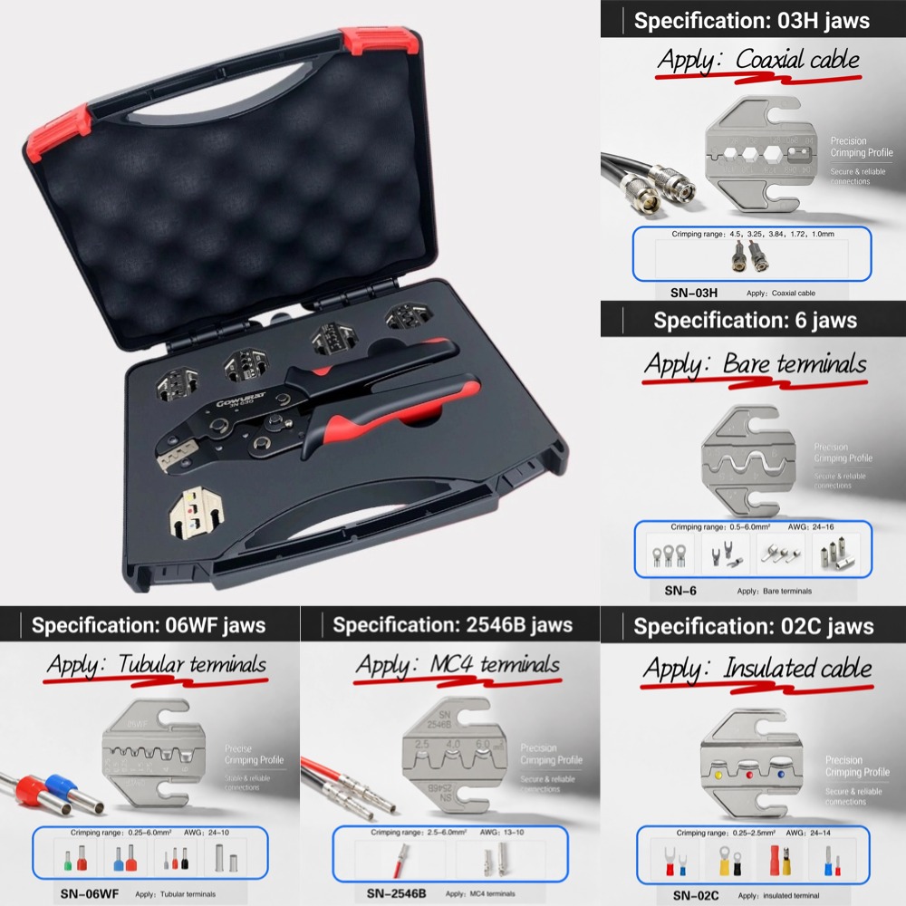 Alicates de crimpado multifunc - Mc4 Crimping Tool reseña y precio
